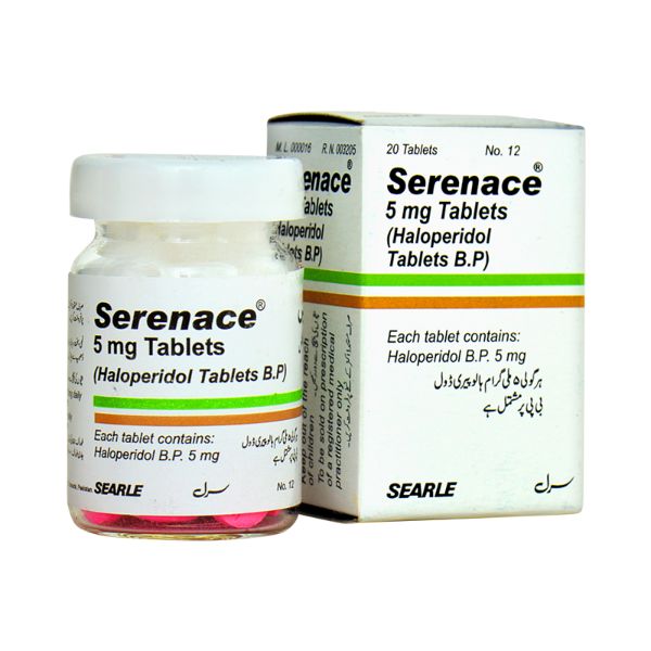 Serenace 5mg Tab.— Dawaai - Uses, Side Effect, Price In Pakistan